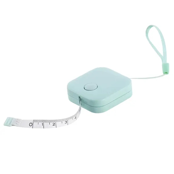 Square plastic tape measure, 60 inch plus1 color silkscreen on 1... from ASI 37218 Athena Promo (tm)