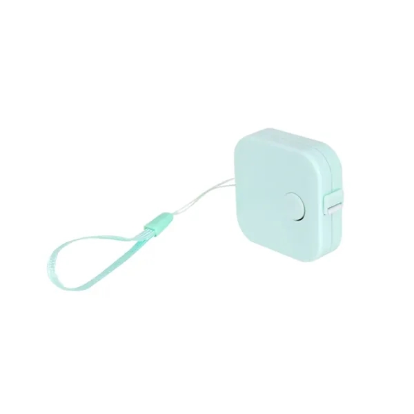 Square plastic tape measure, 60 inch plus1 color silkscreen on 1... from ASI 37218 Athena Promo (tm)