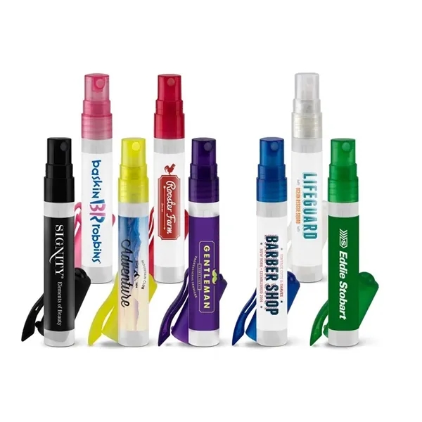 Hand sanitizer spray pen with 62% alcohol, 0.33 oz. USA Made.... from ASI 37218 Athena Promo (tm)