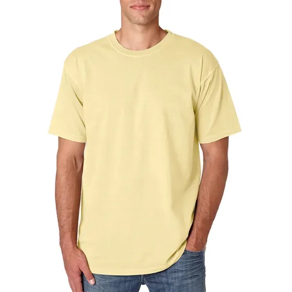 Unisex ringspun cotton tee with ribbed collar.... from ASI 39552 BEL Promo