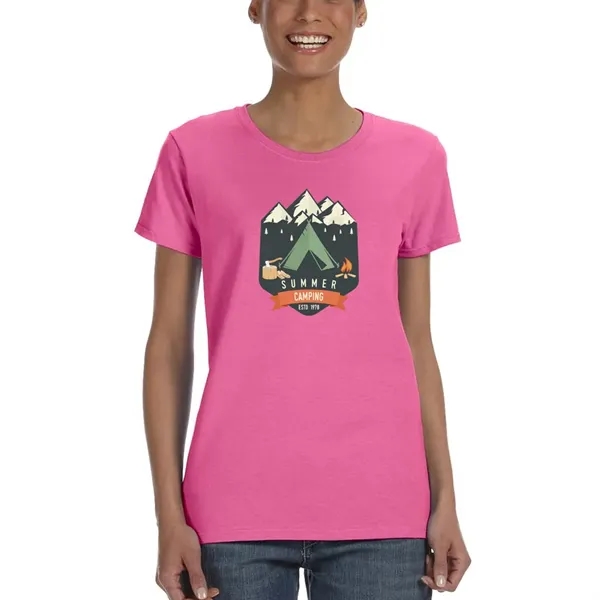 Women's heavy cotton fit t-shirt made of 100% cotton pre-shrunken jersey... from ASI 39552 BEL Promo