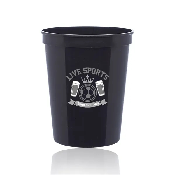 16 oz. BPA free, reusable plastic stadium cup.... from ASI 39552 BEL Promo