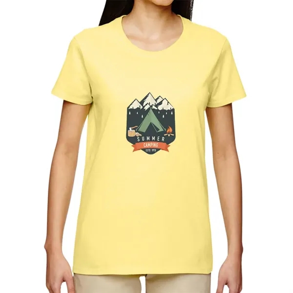 Women's heavy cotton fit t-shirt made of 100% cotton pre-shrunken jersey... from ASI 39552 BEL Promo