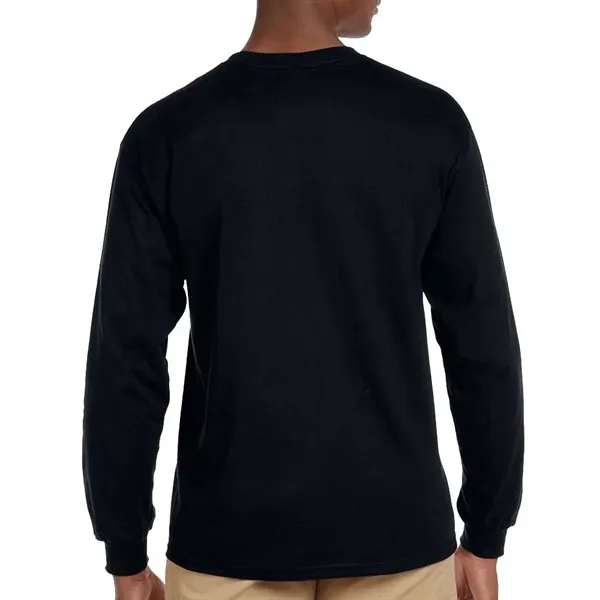 Gildan Long-sleeve T-shirt made of 6.1 100% pre-shrunk Ultra Cotton in... from ASI 39552 BEL Promo