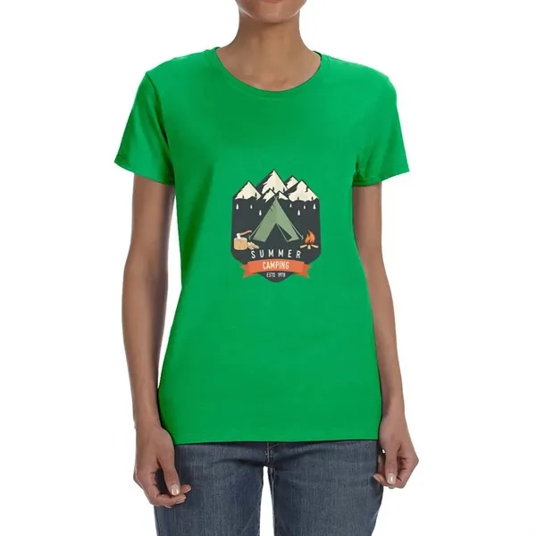 Women's heavy cotton fit t-shirt made of 100% cotton pre-shrunken jersey... from ASI 39552 BEL Promo