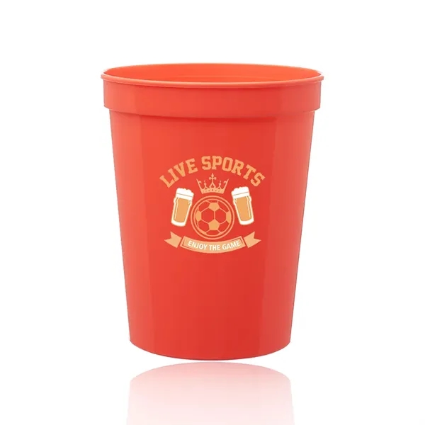 16 oz. BPA free, reusable plastic stadium cup.... from ASI 39552 BEL Promo