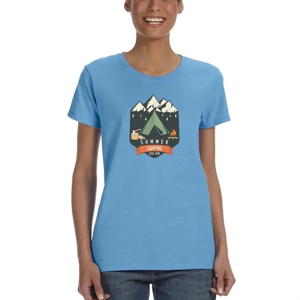 Women's heavy cotton fit t-shirt made of 100% cotton pre-shrunken jersey... from ASI 39552 BEL Promo