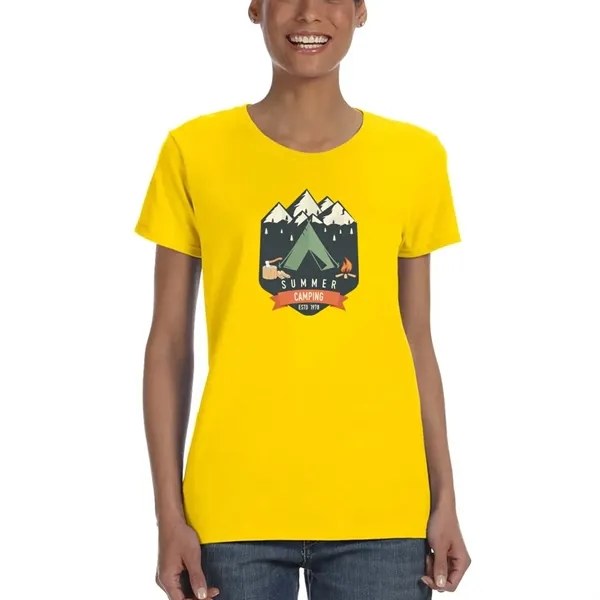 Women's heavy cotton fit t-shirt made of 100% cotton pre-shrunken jersey... from ASI 39552 BEL Promo