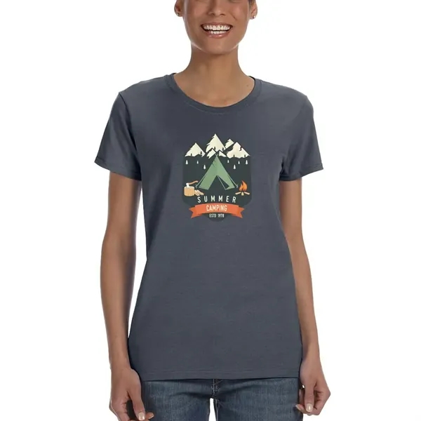 Women's heavy cotton fit t-shirt made of 100% cotton pre-shrunken jersey... from ASI 39552 BEL Promo