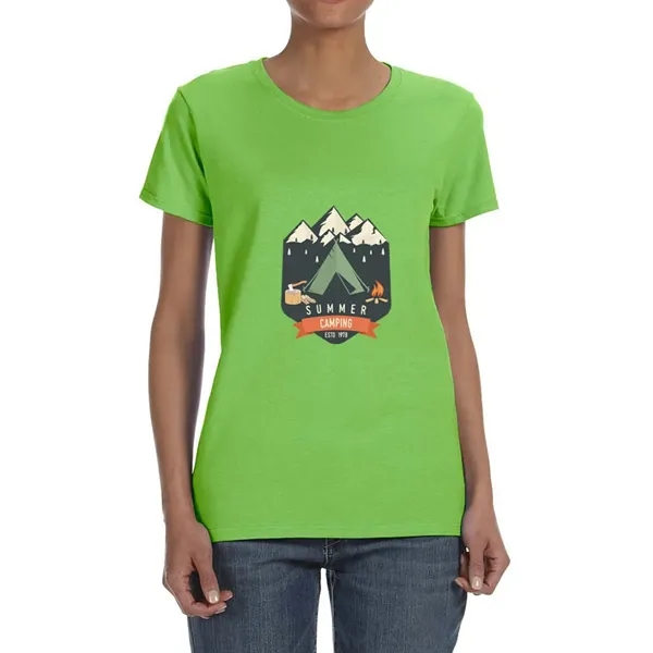 Women's heavy cotton fit t-shirt made of 100% cotton pre-shrunken jersey... from ASI 39552 BEL Promo