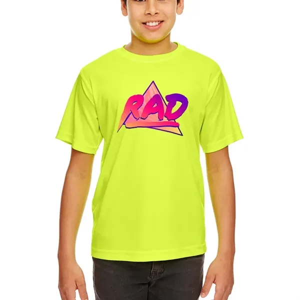 UltraClub® youth performance t-shirt (4 oz.) with moisture-wicking properties, made from... from ASI 39552 BEL Promo