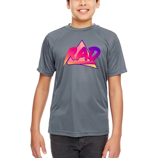 UltraClub® youth performance t-shirt (4 oz.) with moisture-wicking properties, made from... from ASI 39552 BEL Promo