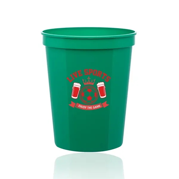 16 oz. BPA free, reusable plastic stadium cup.... from ASI 39552 BEL Promo