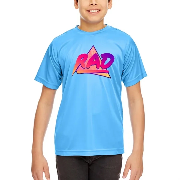UltraClub® youth performance t-shirt (4 oz.) with moisture-wicking properties, made from... from ASI 39552 BEL Promo