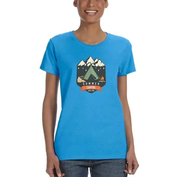 Women's heavy cotton fit t-shirt made of 100% cotton pre-shrunken jersey... from ASI 39552 BEL Promo