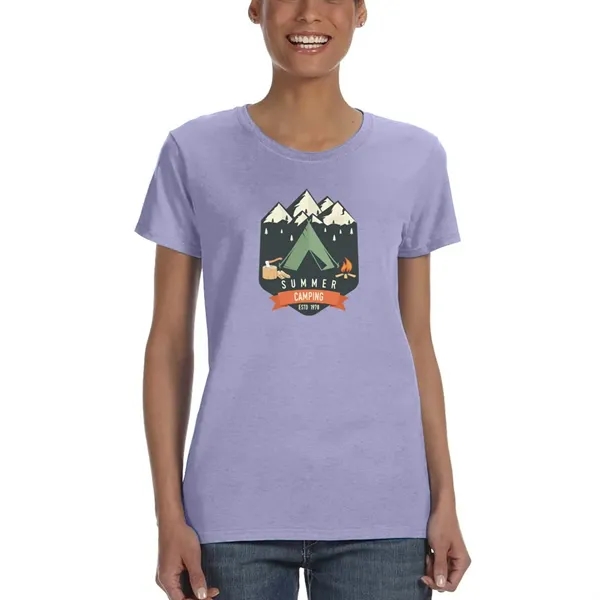 Women's heavy cotton fit t-shirt made of 100% cotton pre-shrunken jersey... from ASI 39552 BEL Promo