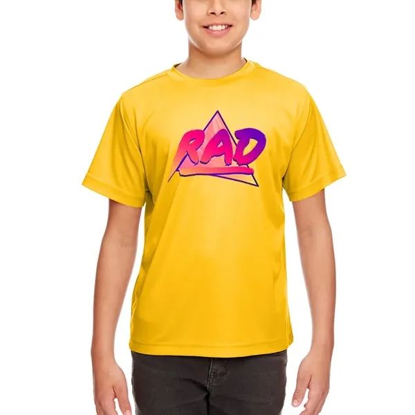 UltraClub® youth performance t-shirt (4 oz.) with moisture-wicking properties, made from... from ASI 39552 BEL Promo