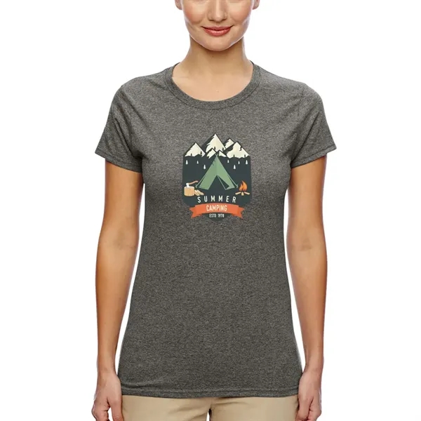 Women's heavy cotton fit t-shirt made of 100% cotton pre-shrunken jersey... from ASI 39552 BEL Promo