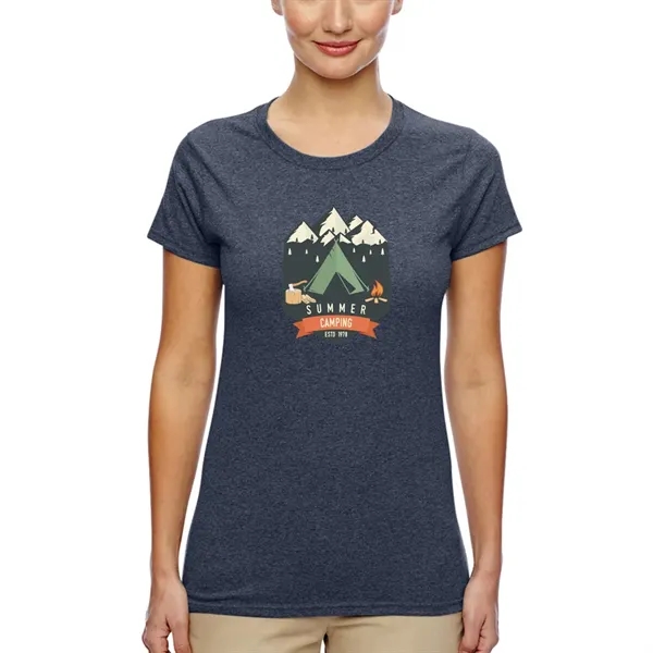 Women's heavy cotton fit t-shirt made of 100% cotton pre-shrunken jersey... from ASI 39552 BEL Promo