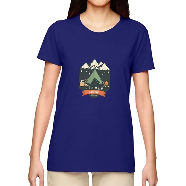 Women's heavy cotton fit t-shirt made of 100% cotton pre-shrunken jersey... from ASI 39552 BEL Promo