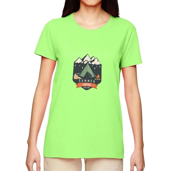 Women's heavy cotton fit t-shirt made of 100% cotton pre-shrunken jersey... from ASI 39552 BEL Promo