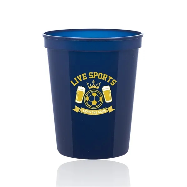 16 oz. BPA free, reusable plastic stadium cup.... from ASI 39552 BEL Promo