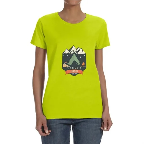 Women's heavy cotton fit t-shirt made of 100% cotton pre-shrunken jersey... from ASI 39552 BEL Promo