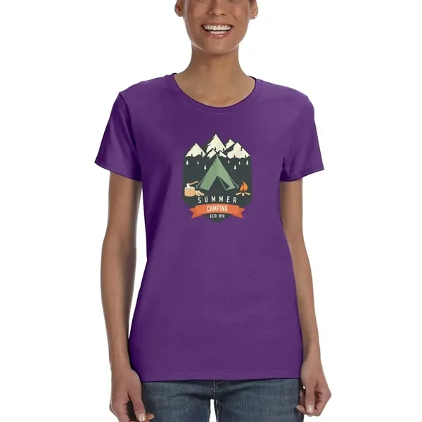 Women's heavy cotton fit t-shirt made of 100% cotton pre-shrunken jersey... from ASI 39552 BEL Promo