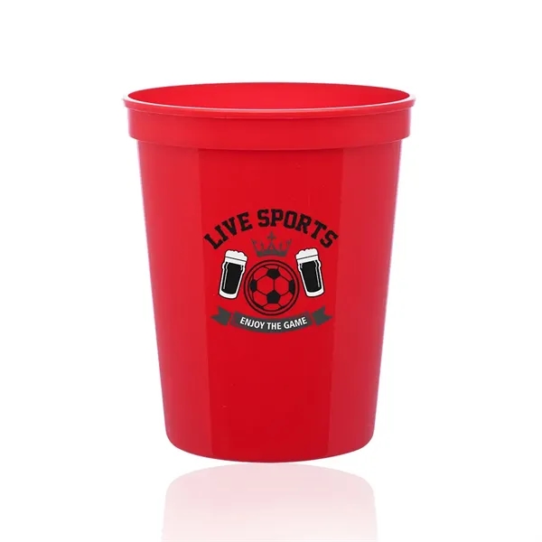 16 oz. BPA free, reusable plastic stadium cup.... from ASI 39552 BEL Promo