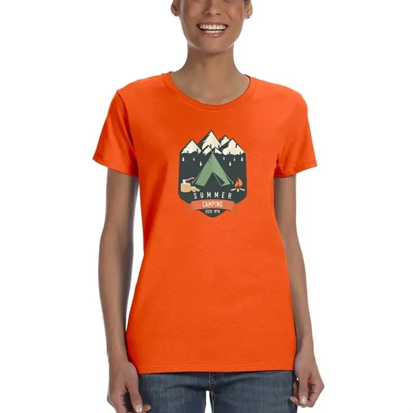 Women's heavy cotton fit t-shirt made of 100% cotton pre-shrunken jersey... from ASI 39552 BEL Promo