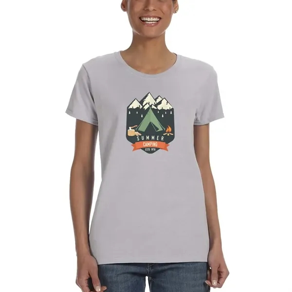 Women's heavy cotton fit t-shirt made of 100% cotton pre-shrunken jersey... from ASI 39552 BEL Promo