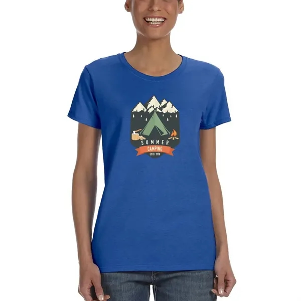 Women's heavy cotton fit t-shirt made of 100% cotton pre-shrunken jersey... from ASI 39552 BEL Promo