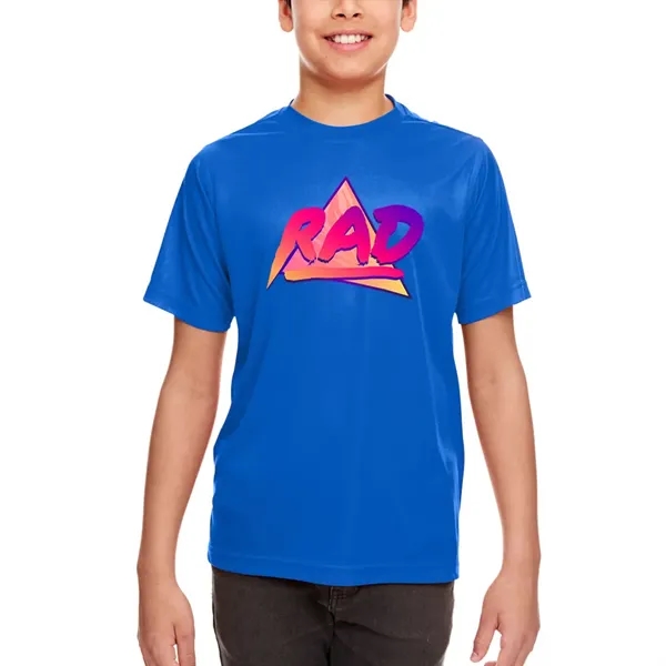 UltraClub® youth performance t-shirt (4 oz.) with moisture-wicking properties, made from... from ASI 39552 BEL Promo