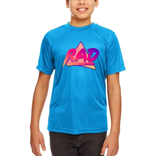UltraClub® youth performance t-shirt (4 oz.) with moisture-wicking properties, made from... from ASI 39552 BEL Promo