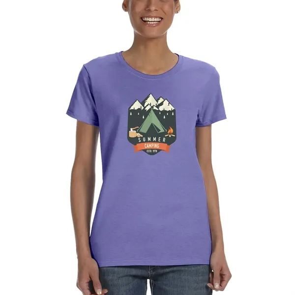 Women's heavy cotton fit t-shirt made of 100% cotton pre-shrunken jersey... from ASI 39552 BEL Promo