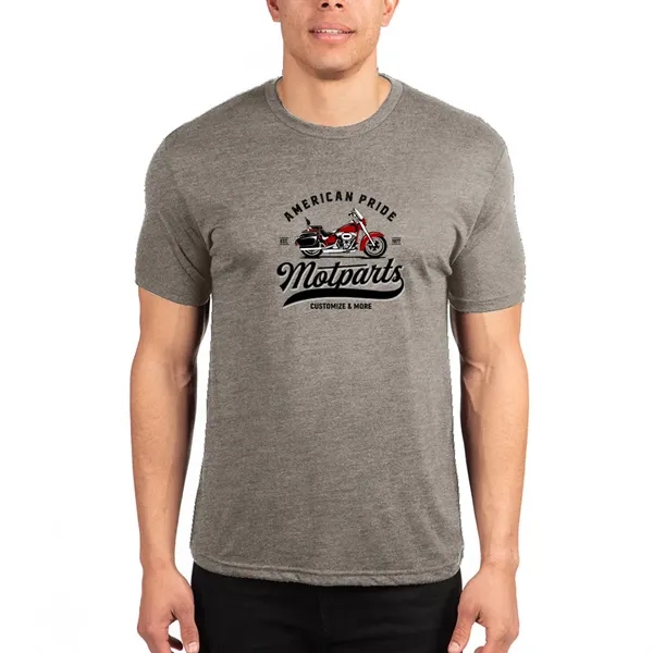 Next Level men's tri-blend crewneck T-shirt made of 32 singles for... from ASI 39552 BEL Promo