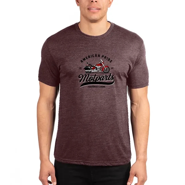 Next Level men's tri-blend crewneck T-shirt made of 32 singles for... from ASI 39552 BEL Promo