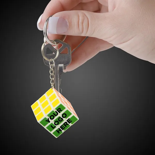 12 pack of puzzle cube keychains.... from ASI 42016 Brighter Promotions Inc / Chemical Light™
