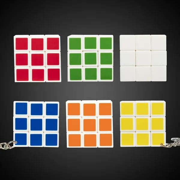 12 pack of puzzle cube keychains.... from ASI 42016 Brighter Promotions Inc / Chemical Light™