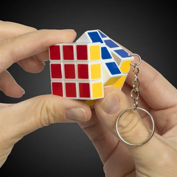 12 pack of puzzle cube keychains.... from ASI 42016 Brighter Promotions Inc / Chemical Light™