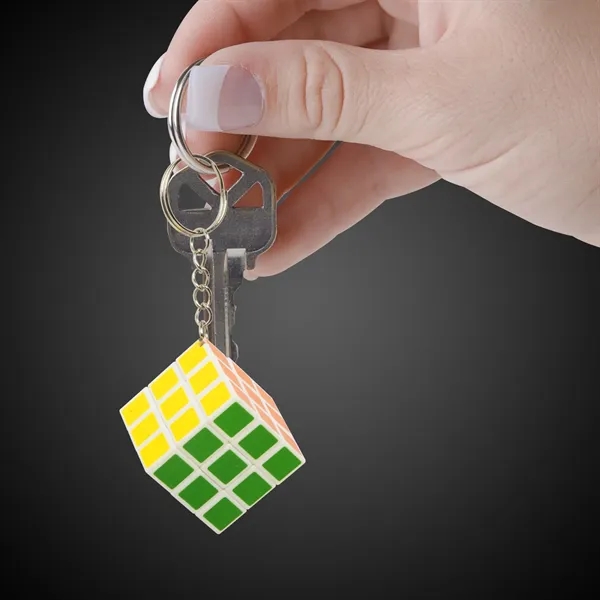 12 pack of puzzle cube keychains.... from ASI 42016 Brighter Promotions Inc / Chemical Light™