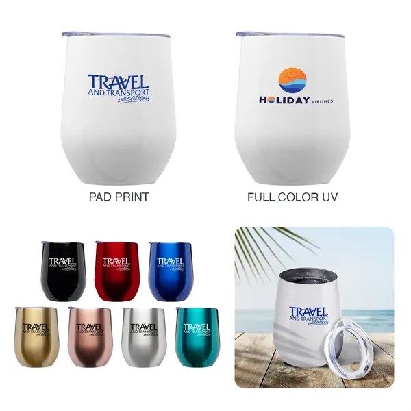 These stemless wine cups hold up to 12 oz and come... from ASI 52710 Lincoln Line