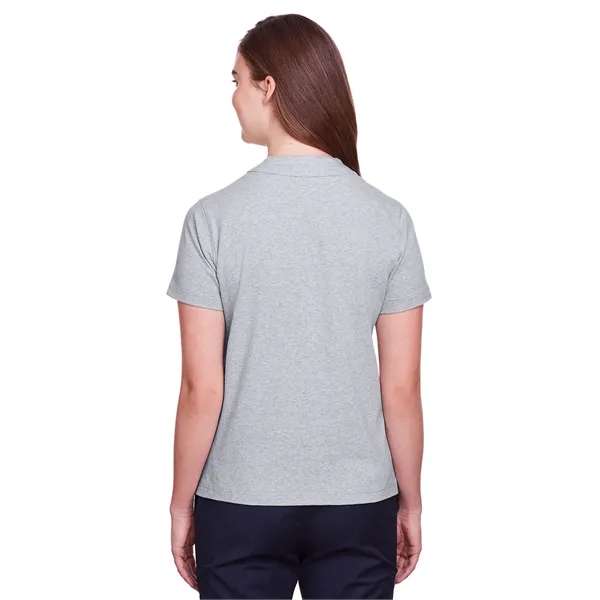 Ladies' polo made of cotton and spandex jersey with moisture-wicking and... from ASI 34063 alphabroder