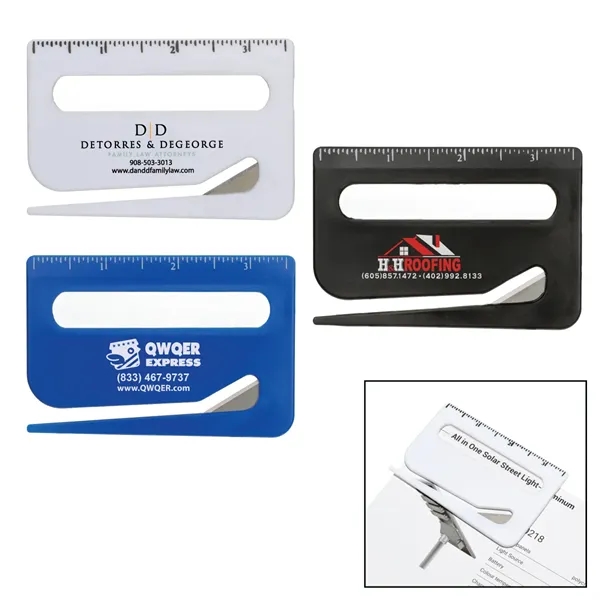 Classic letter opener with ruler and magnifier reader... from ASI 57655 STOPNGO Line