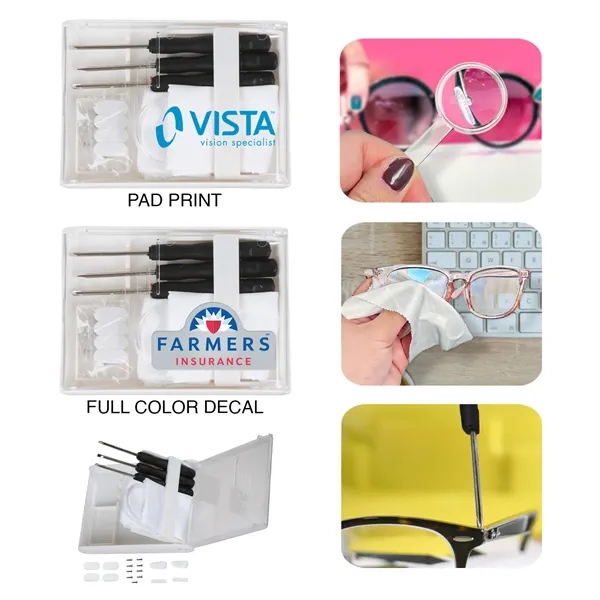 This 13 pc eyeglass repair kit includes everything you need to... from ASI 52710 Lincoln Line