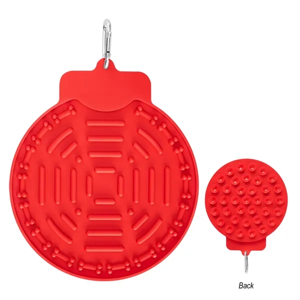 Silicone food mat for pets with textured surface.... from ASI 61125 Hit Promotional Products / Hit®