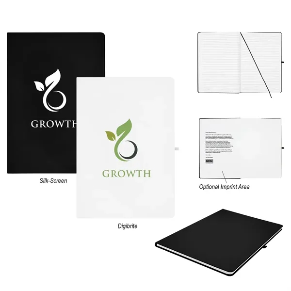 80 page lined journal with pen loop.... from ASI 61125 Hit Promotional Products / Hit®