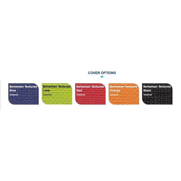 Journal with textured, faux leather hard covers, blind deboss, 80 sheets... from ASI 91340 Journalbooks/Timeplanner Calendars