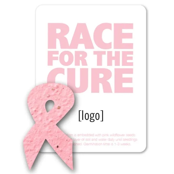 Gift pack features a recycled info card and plantable BCA Ribbon... from ASI 40646 Bloomin Promotions / Bloomin' Promotions™