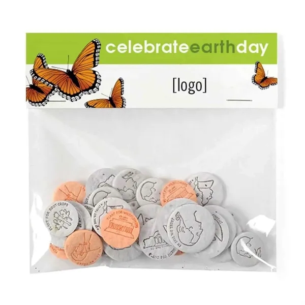 Seed Paper Coin pack, 20 coins.... from ASI 40646 Bloomin Promotions / Bloomin' Promotions™
